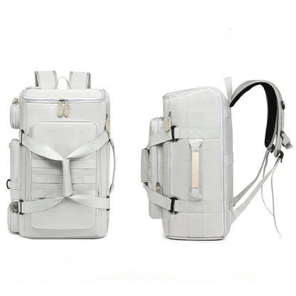 Large Capacity Travel Backpack With Laptop Compartment And Wet Dry Separation