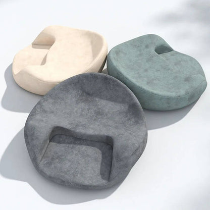 Ergonomic Memory Foam Meditation Cushion with Spinal Support and Anti-Slip Base