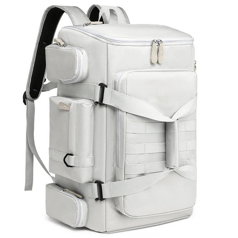 Large Capacity Travel Backpack With Laptop Compartment And Wet Dry Separation