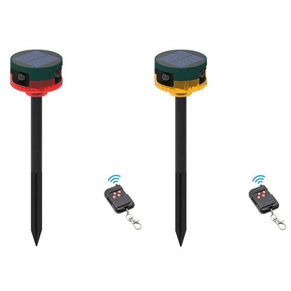 360 Degree Solar Animal Repeller with Motion Sensor and LED Flash
