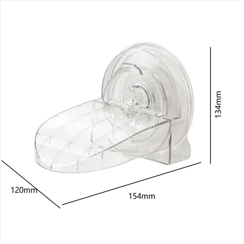 Non-Slip Shower Foot Rest with Ergonomic Wall Mount
