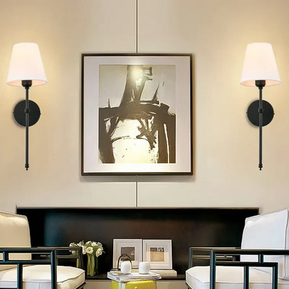 Wireless Rechargeable Wall Sconce With Remote Control And 12 Color Lights