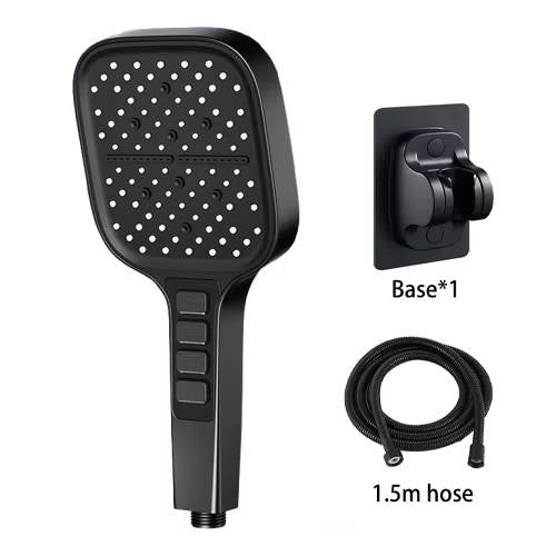 High Pressure Shower Head With 7 Spray Modes and Built-In Filter