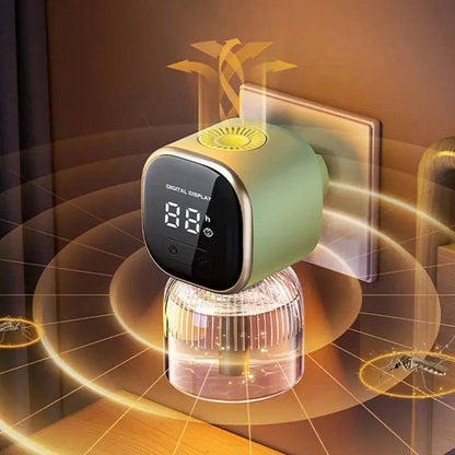 Electric Mosquito Repellent Plug-In With Timer And Digital LED Display