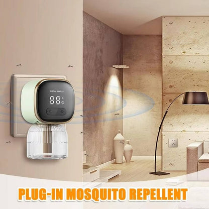 Electric Mosquito Repellent Plug-In With Timer And Digital LED Display