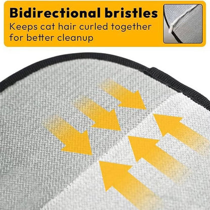 Mesh Pet Hair Remover Glove With Black Surface