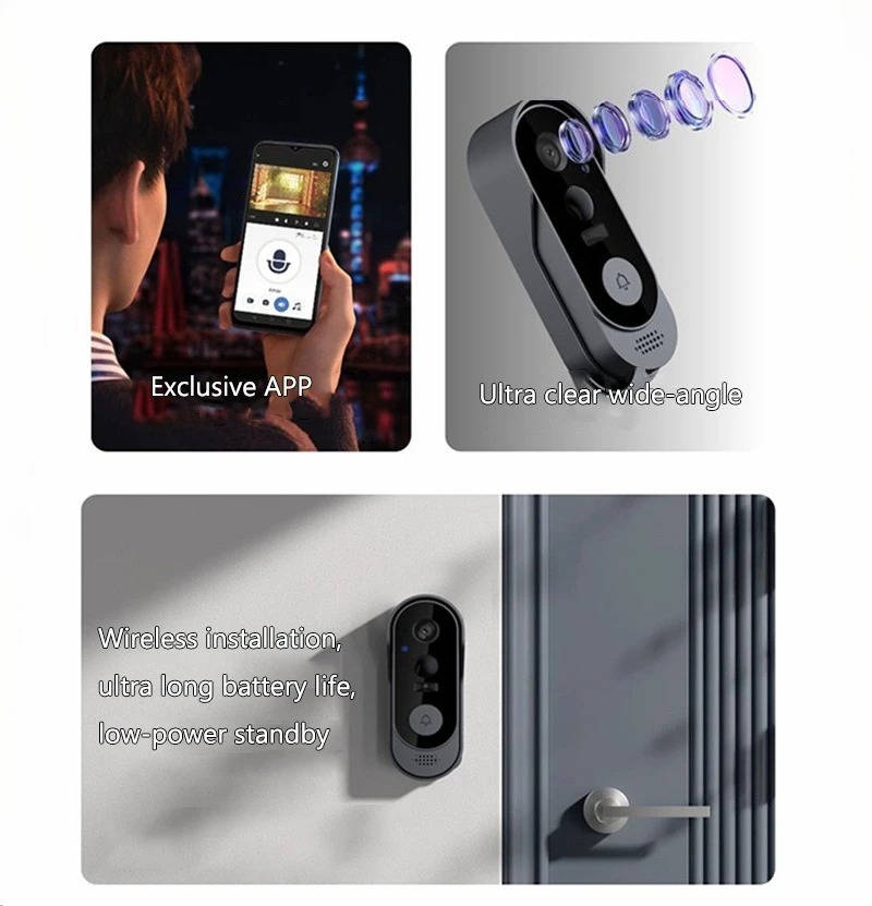 Wireless HD Video Doorbell Smart Camera