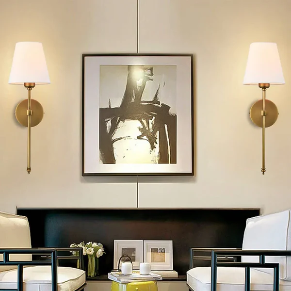 Wireless Rechargeable Wall Sconce With Remote Control And 12 Color Lights