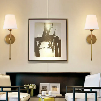 Wireless Rechargeable Wall Sconce With Remote Control And 12 Color Lights