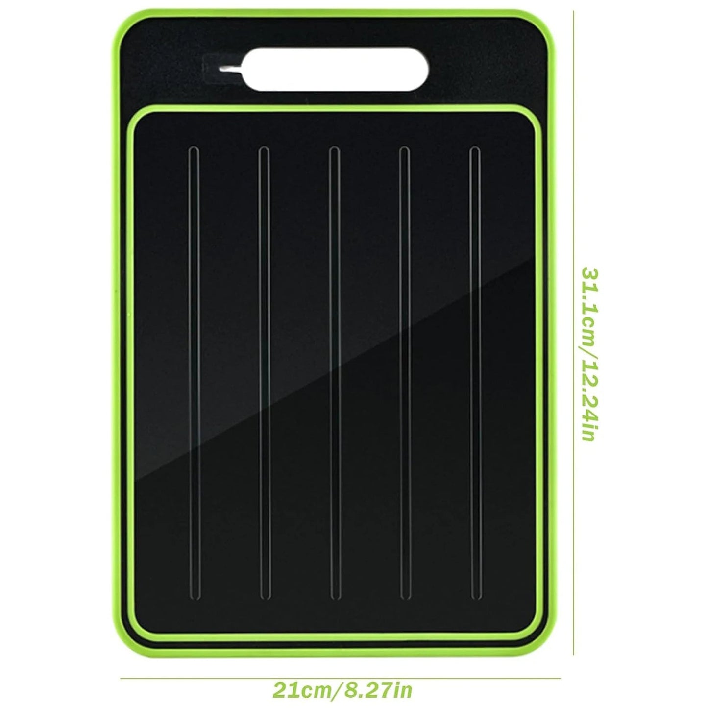 4-in-1 Cutting Board With Rapid Defrosting Tray Grater & Sharpener