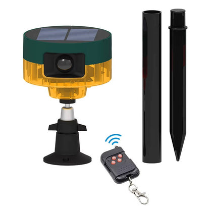 360 Degree Solar Animal Repeller with Motion Sensor and LED Flash