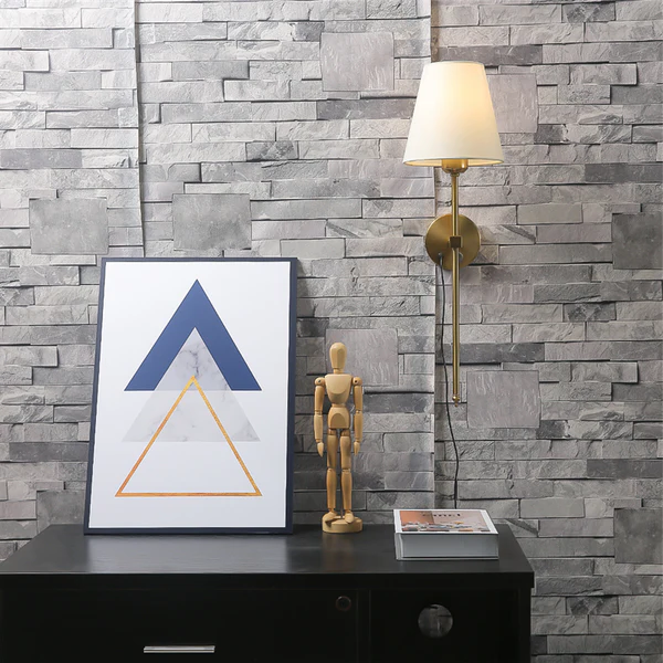 Wireless Rechargeable Wall Sconce With Remote Control And 12 Color Lights