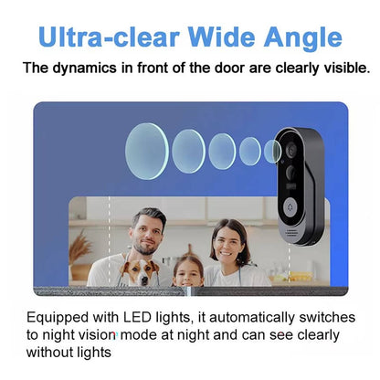 Wireless HD Video Doorbell Smart Camera