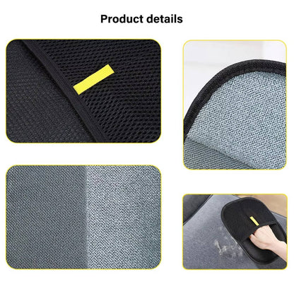 Mesh Pet Hair Remover Glove With Black Surface