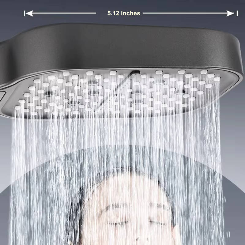 High Pressure Shower Head With 7 Spray Modes and Built-In Filter
