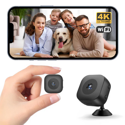 Wireless Mini Security Camera 1080p HD with Night Vision & Motion Detection