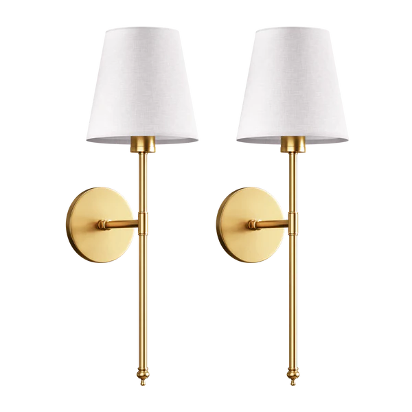 Wireless Rechargeable Wall Sconce With Remote Control And 12 Color Lights