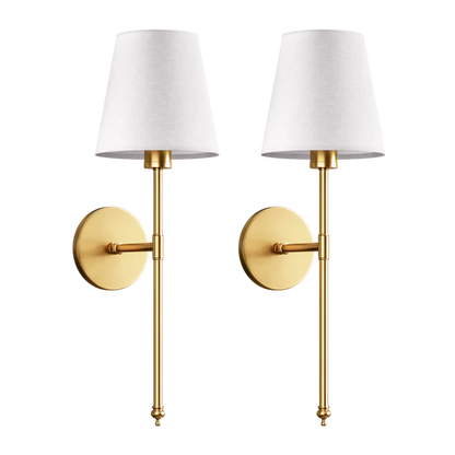 Wireless Rechargeable Wall Sconce With Remote Control And 12 Color Lights