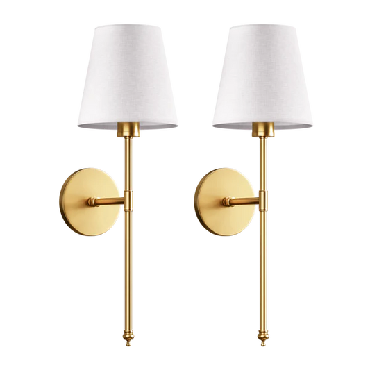 Wireless Rechargeable Wall Sconce With Remote Control And 12 Color Lights