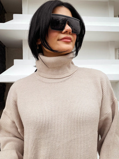 Tricotée à col roulé | Éliana™