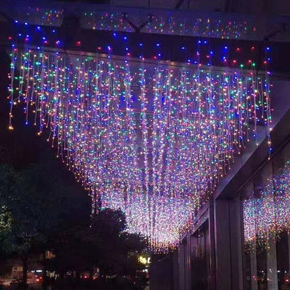 LED Curtain Christmas Lights Warm White Indoor Holiday Decor 2x1.5ft