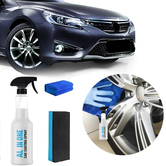 Car Coating Spray With Nano Protection, Hydrophobic Water Beading & Applicator