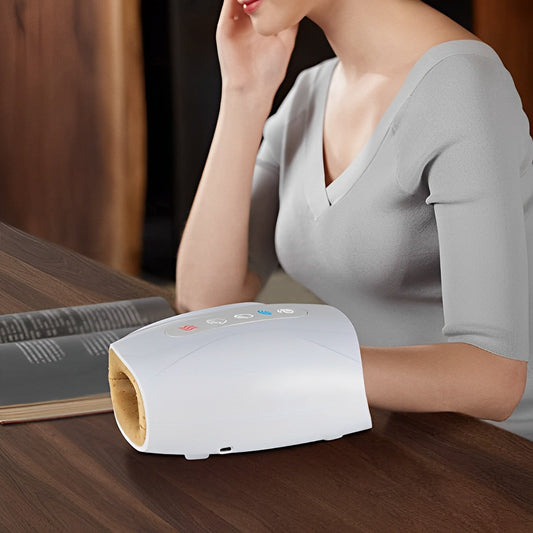 Electric Hand Massager With Heat And 3 Intensity Levels Cordless