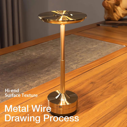 Cordless LED Table Lamp with Touch Control and Adjustable Brightness