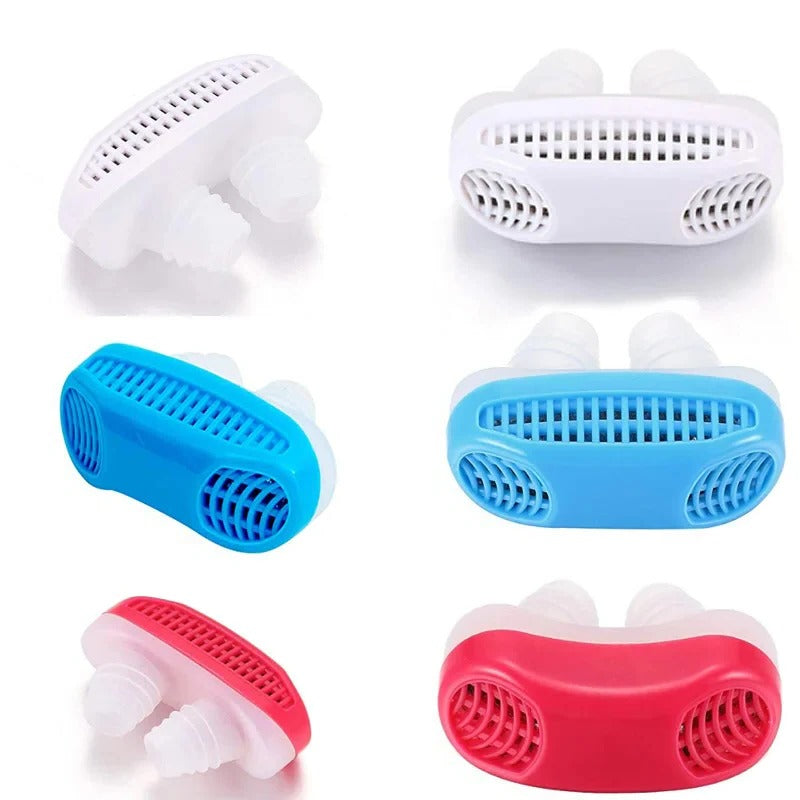 Anti Snore Nose Clip with Air Purifier for Snoring Relief and Cleaner Breathing