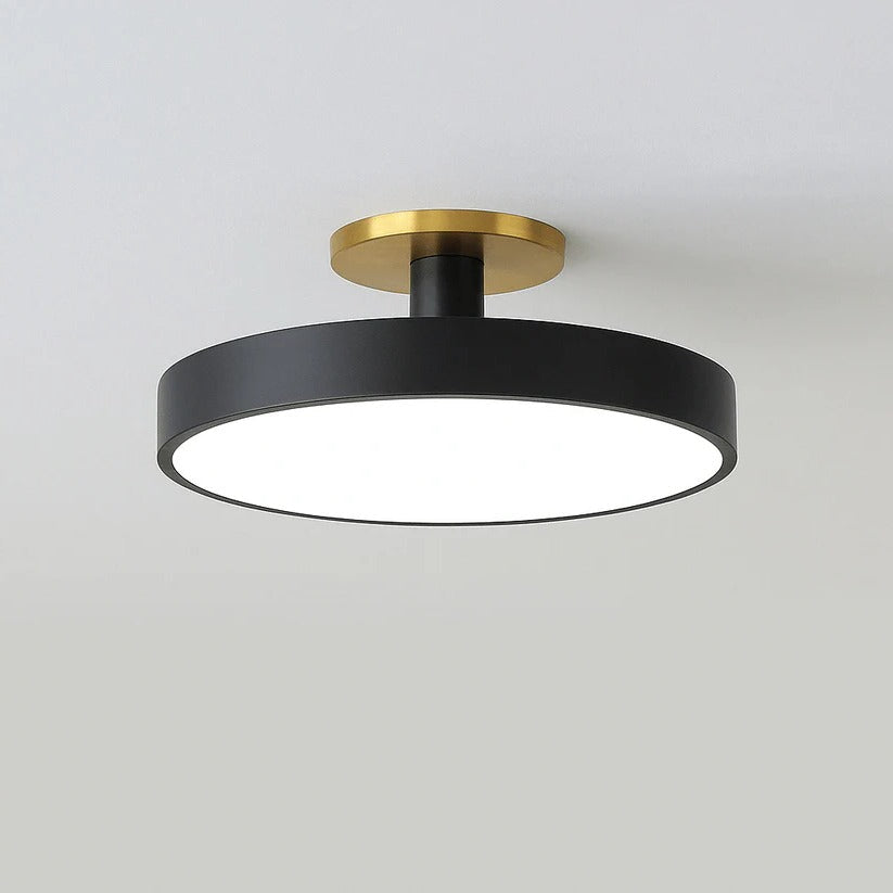 Flush Mount Rounded LED Ceiling Light Warm White Surface Mounted