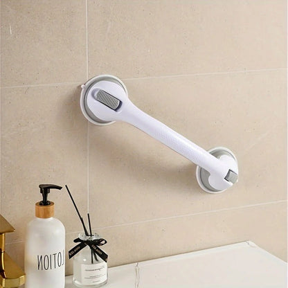 Suction Shower Grab Bar with Locking Levers for Bathtub Safety