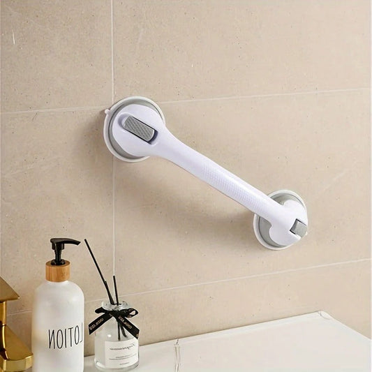 Suction Shower Grab Bar with Locking Levers for Bathtub Safety