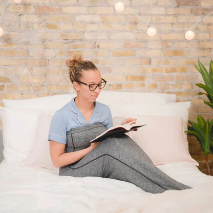 Adult Swaddle Blanket with Compression for Anxiety Relief and Restful Sleep