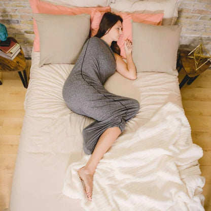 Adult Swaddle Blanket with Compression for Anxiety Relief and Restful Sleep