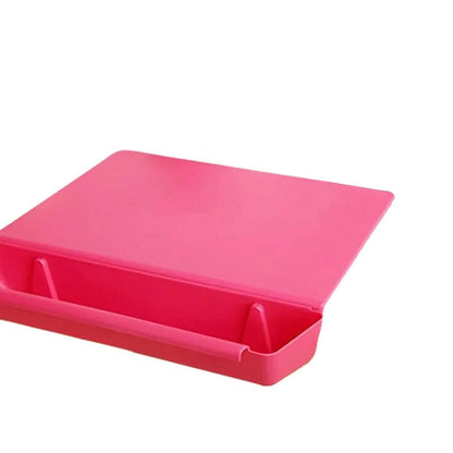 2 in 1 Cutting Board with Removable Tray and Trash Holder Container