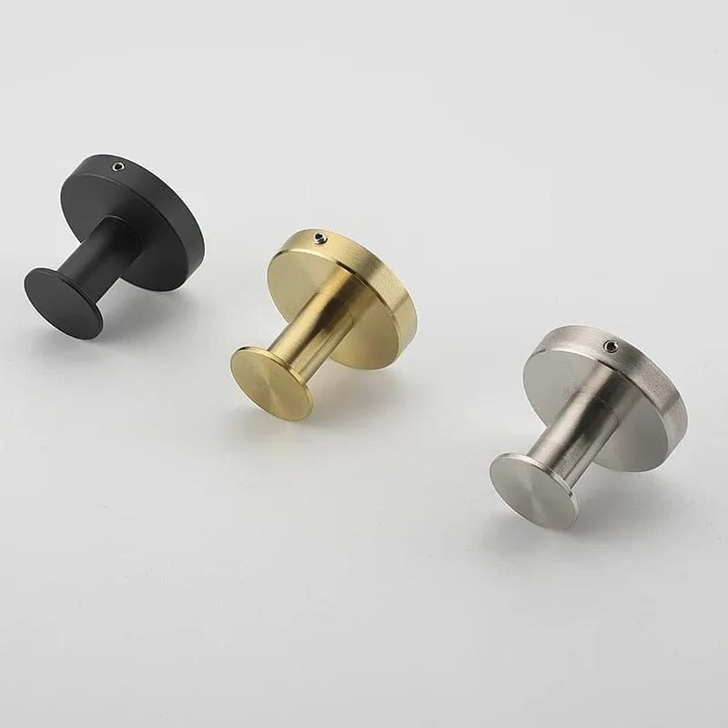 Twist-Lock Suction Cup Hooks for Smooth Surfaces, Water Resistant, Metal Hook