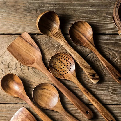 5-Piece Kitchen Utensil Set Ergonomic Handles Smooth Finish