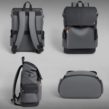 Lightweight Everyday Backpack With USB Port And Laptop Sleeve