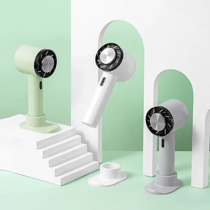 Portable Rechargeable Air Conditioner Fan with Adjustable Speeds