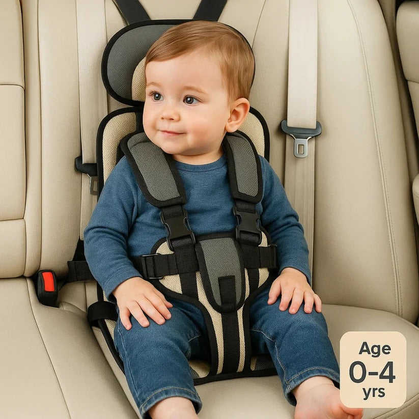 Adjustable Padded Travel Car Seat