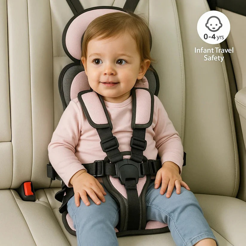 Adjustable Padded Travel Car Seat