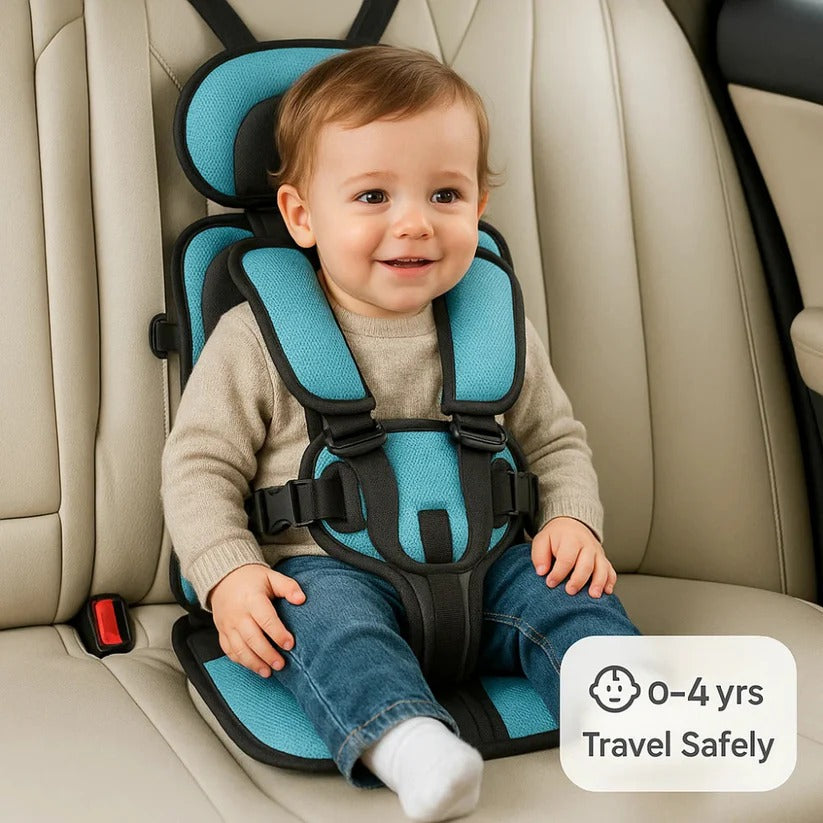 Adjustable Padded Travel Car Seat