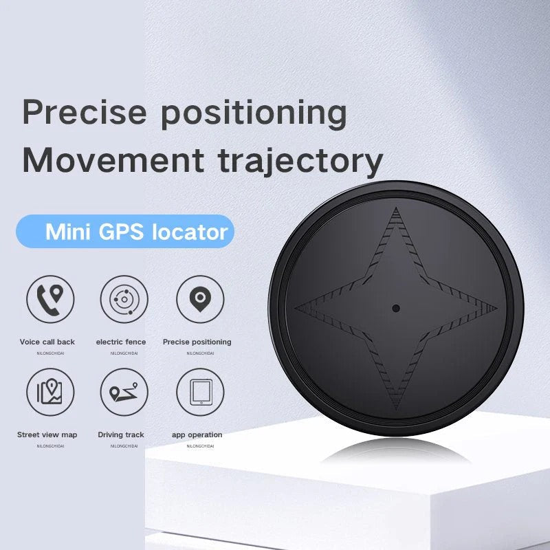 Mini Magnetic GPS Tracker With Real-Time 4G Tracking And 30-Day Battery