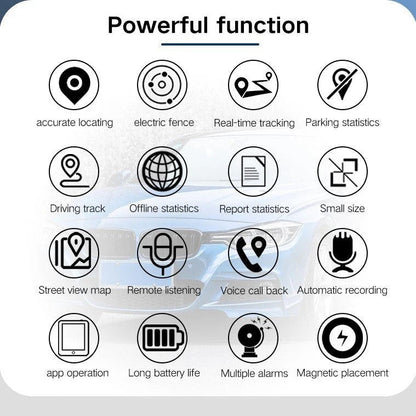 Mini Magnetic GPS Tracker With Real-Time 4G Tracking And 30-Day Battery