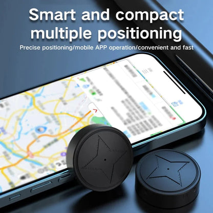 Mini Magnetic GPS Tracker With Real-Time 4G Tracking And 30-Day Battery