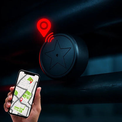 Mini Magnetic GPS Tracker With Real-Time 4G Tracking And 30-Day Battery