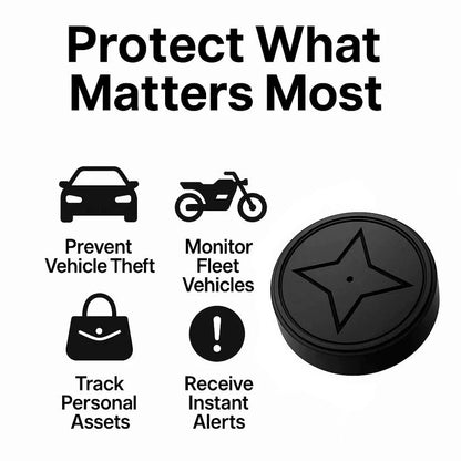 Mini Magnetic GPS Tracker With Real-Time 4G Tracking And 30-Day Battery