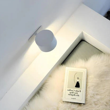 Rechargeable Wall Light With 360° Magnetic Rotation and Touch Control