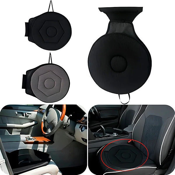 360° Rotating Seat Cushion with Ergonomic Padding for Easy Movement