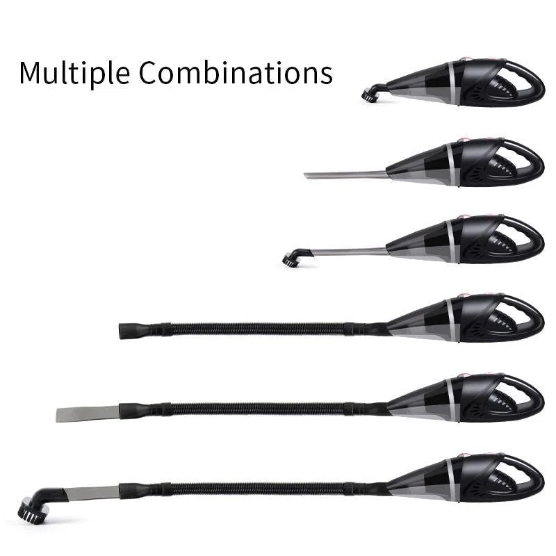 Portable Car Vacuum Cleaner Wet Dry Handheld with Strong Suction and HEPA Filter